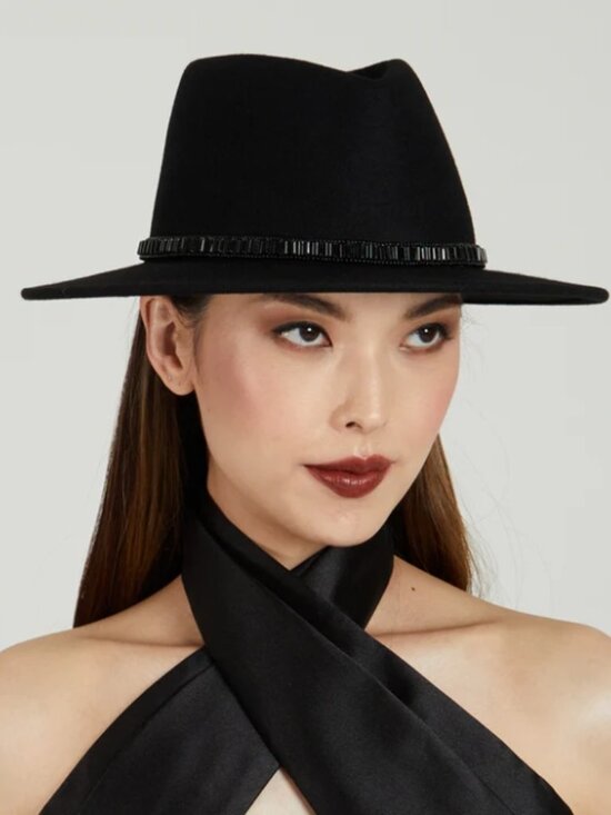 Blaine Crystal Fedora - Eugenia Kim main image 5